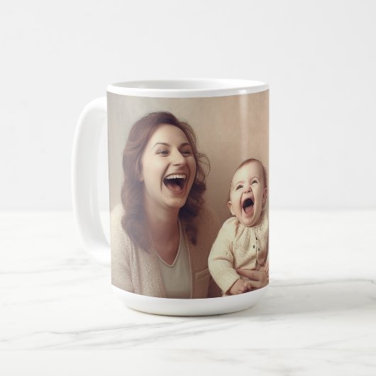 Mug Personnalisé (Ajouter votre propre photo et/ou tex (Devant gauche)