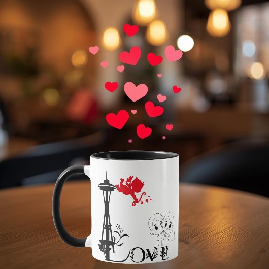 Mug Personnalisé Amour et Monument