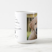 Mug Personnalisé Animaux de compagnie Photo Funny Chie (Centre)
