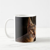 Mug Personnalisé Animaux de compagnie Photo Kitten Cha (Gauche)
