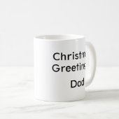 Mug Personnalisé Arbre de Noël (Devant droit)