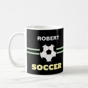 Mug personnalisé avec ballon de football