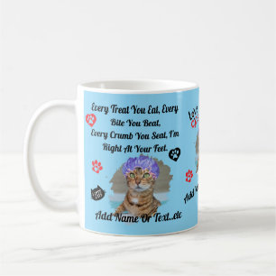 Mug Personnalisé avec Chat Mignon pour les Amoureu