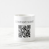Mug personnalisé avec code QR, mug de code QR pour (Centre)