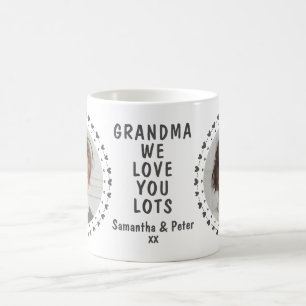 Mug Personnalisé avec Deux Photos de Famille Grand