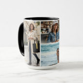 Mug Personnalisé avec Disposition d'Image Unique à (Devant gauche)