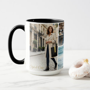 Mug Personnalisé avec Disposition d'Image Unique à
