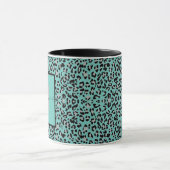 Mug personnalisé avec impression d'animal sarcelle (Centre)