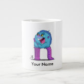 Mug personnalisé avec le caractère monstre "R" (Devant)
