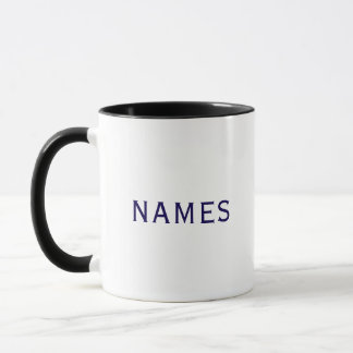 Mug Personnalisé avec le nom de famille ou le surnom