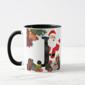 Mug personnalisé avec lettre (Gauche)
