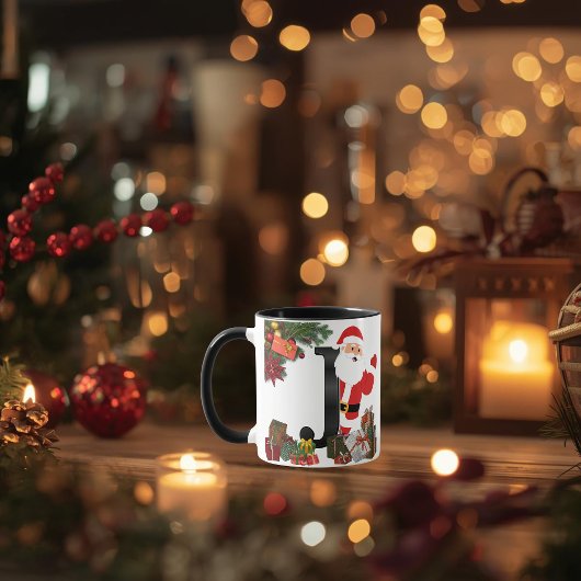 Mug personnalisé avec lettre