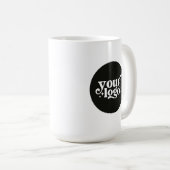 Mug personnalisé avec logo d'entreprise recto-vers (Devant droit)