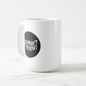 Mug personnalisé avec logo d'entreprise recto-vers (Devant gauche)