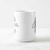 Mug personnalisé avec monogramme Cadeau d'annivers (Centre)