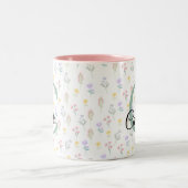 Mug personnalisé avec nom et initiale (Centre)