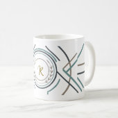 Mug personnalisé avec nom ou initiale – Cadeau Pre (Devant droit)