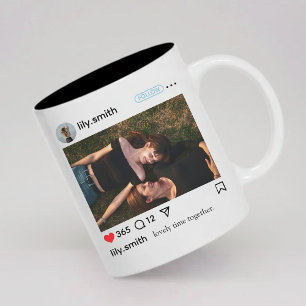 Mug Personnalisé avec Photo Cadeau pour Petite Ami