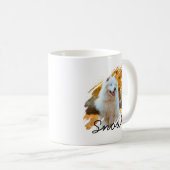 Mug personnalisé avec photo et nom d'animal de com (Devant droit)