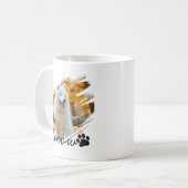 Mug personnalisé avec photo et nom d'animal de com (Devant gauche)