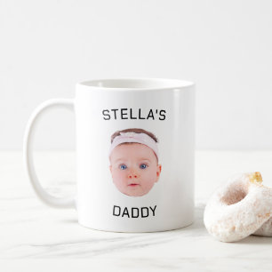 Mug Personnalisé Baby Face Photo Papa Cadeau
