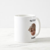 Mug Personnalisé bébé visage mère de la Fête des pères (Devant droit)