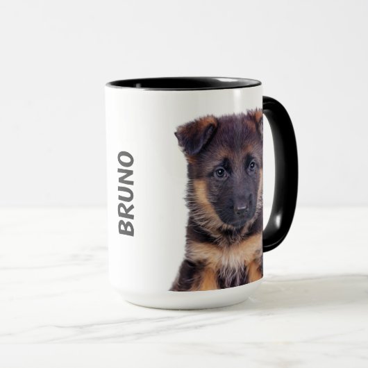 Mug personnalisé berger allemand (Devant droit)