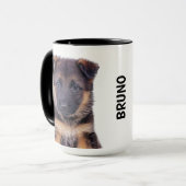 Mug personnalisé berger allemand (Devant gauche)
