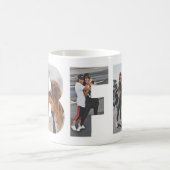 Mug Personnalisé BFF Meilleurs amis Forever 3 Collage  (Centre)