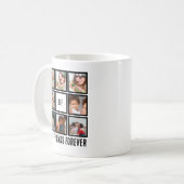 Mug Personnalisé BFF Meilleurs amis Forever 8 Collage (Devant gauche)