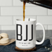Mug Personnalisé BJJ C'est la façon dont je roule Jiu 