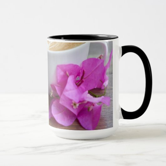 Mug personnalisé Black 15oz Combo Cafe' Mug par le (Droite)