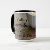 Mug personnalisé Black 15oz Combo Cafe' Mug par le (Devant gauche)