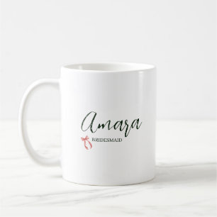 Mug personnalisé, Cadeau de demoiselle d'honneur