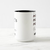 Mug Personnalisé C'est Mlle Mme Mme Dr. En fait (Centre)