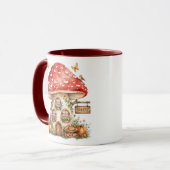 Mug Personnalisé, champignon rustique (Devant gauche)