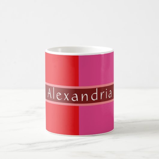 Mug Personnalisé Chic strié (Centre)