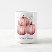 Mug Personnalisé Citrouille Rose (Centre)