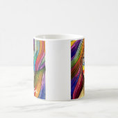 Mug Personnalisé Colorful Abstrait Art Joli fille (Centre)