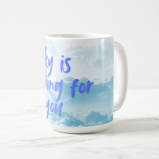 Mug personnalisé - Conception unique pour n'import (Devant droit)