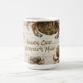 Mug Personnalisé Crabes de Plage Touche Pas (Centre)