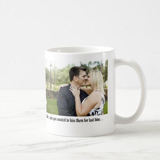 Mug Personnalisé Customisé votre propre photo (Droite)