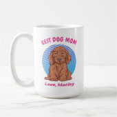 Mug Personnalisé Dachshund Chien Chien Chien Chien Mam (Gauche)