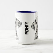 Mug personnalisé dalmate (Centre)