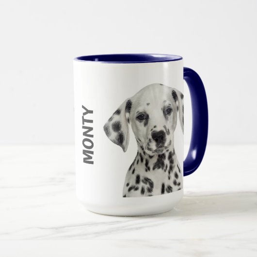 Mug personnalisé dalmate (Devant droit)