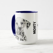 Mug personnalisé dalmate (Devant gauche)