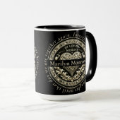 Mug Personnalisé Dans La Mémoire D'Amour (Devant droit)