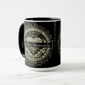 Mug Personnalisé Dans La Mémoire D'Amour (Devant gauche)
