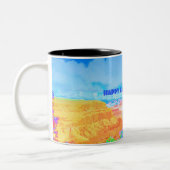 Mug personnalisé d'art Abstrait pour la Fête des p (Gauche)