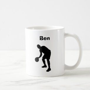 Mug personnalisé de "basket-ball"
